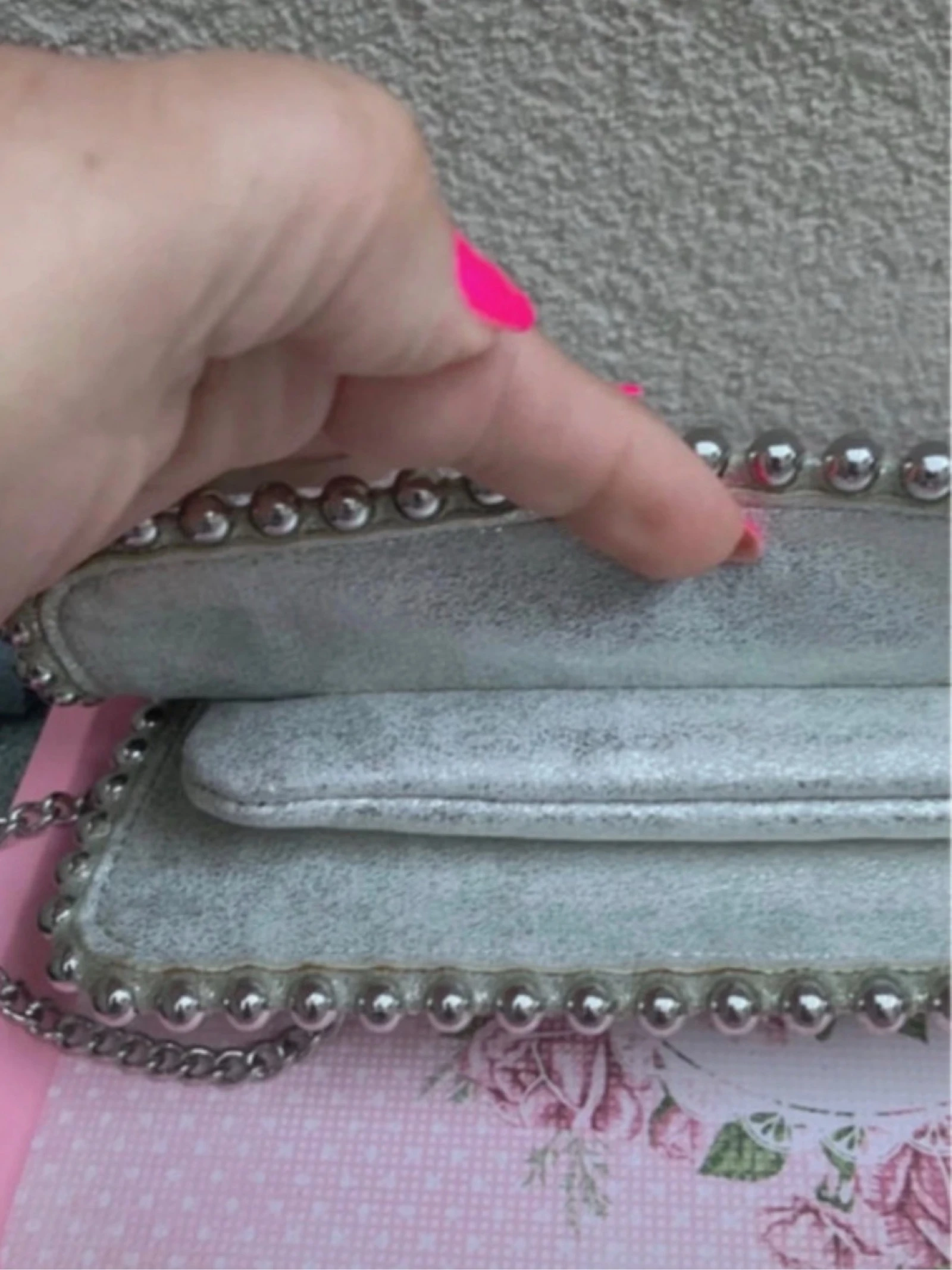 Bolso gris plateado Zara en excelente estado 🌺 – photo 2